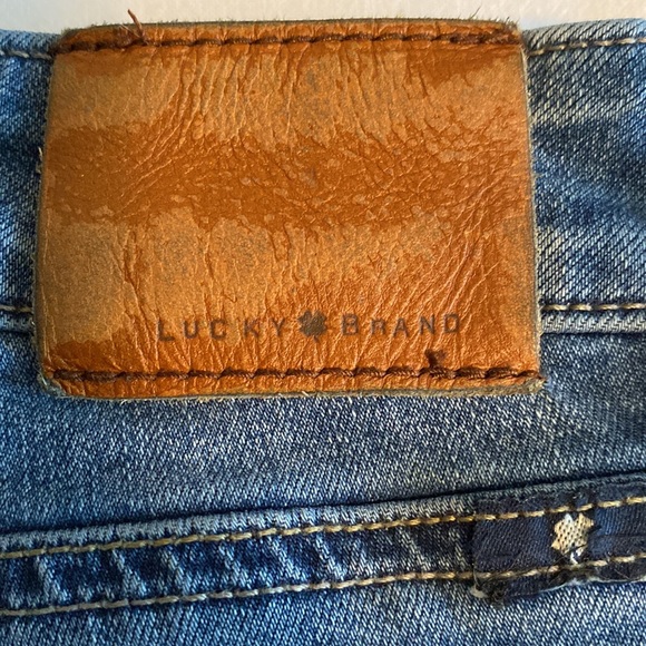 Lucky Brand Lolita Skinny Jeans mid / low rise medium fade wash size 6 / 28 - Picture 8 of 15
